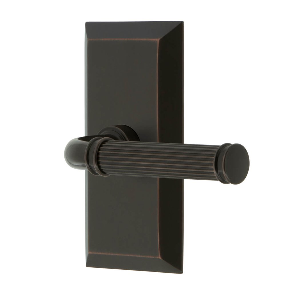 Fifth Avenue Short Plate Passage with Soleil Lever in Timeless Bronze