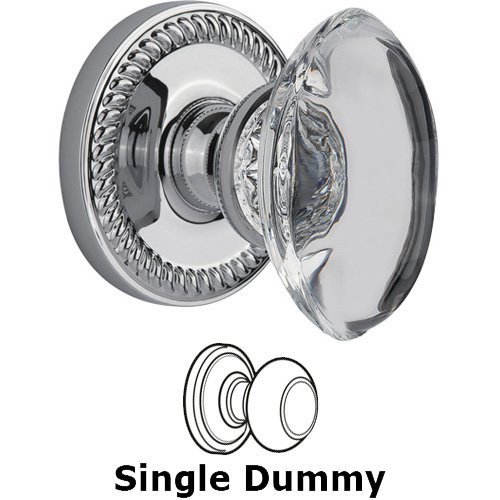 Dummy - Newport with Provence Crystal Knob in Bright Chrome