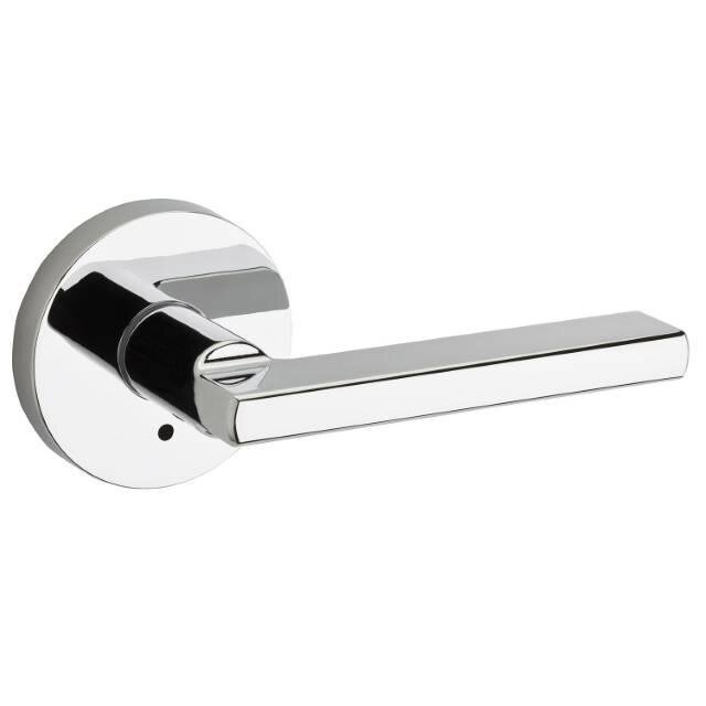 Halifax Privacy Door Lever in Bright Chrome