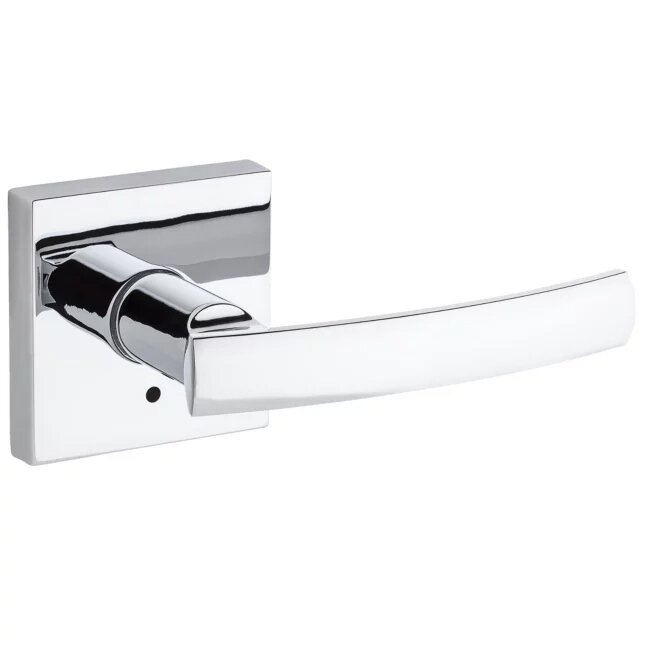 Sydney Privacy Door Lever in Bright Chrome