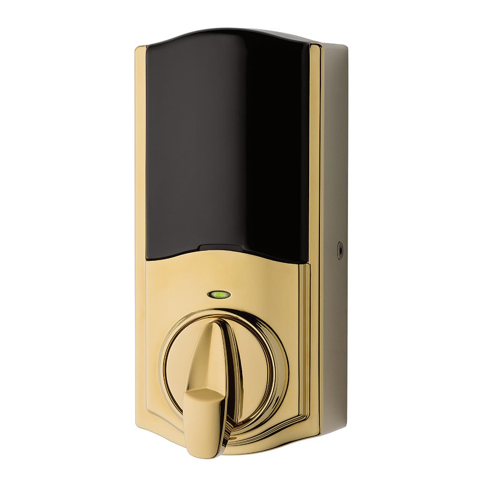 Z-Wave Smart Lock Conversion Kit in Lifetime Brass