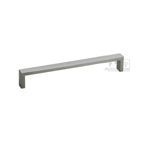 23 5/8" Centers Through Bolt Squared Oversized/Shower Door Pull in Satin Stainless Steel