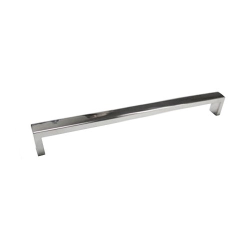 23 5/8" Centers Surface Mounted Squared Oversized Door Pull in Polished Stainless Steel