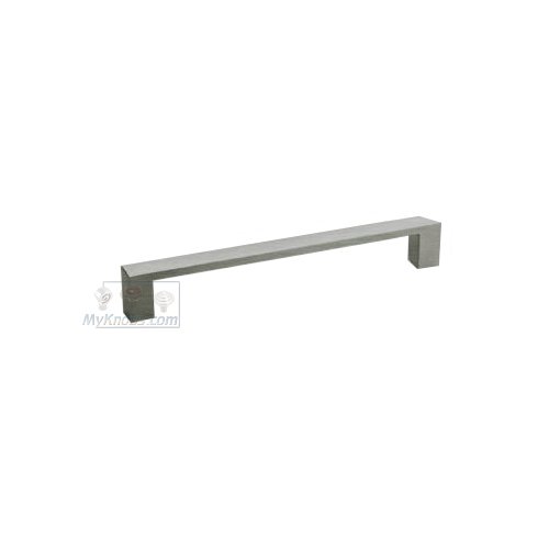 11 13/16" Centers Surface Mounted Rectangular Oversized Door Pull in Satin Stainless Steel
