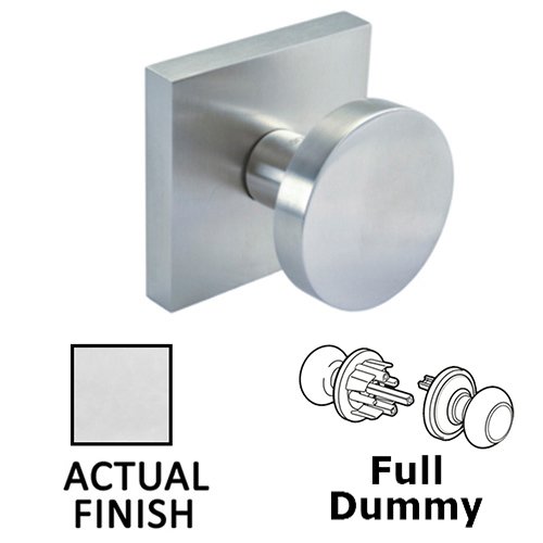 Double Dummy Door Knob in Polished Stainless Steel