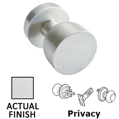 Privacy Door Knob in Polished Stainless Steel