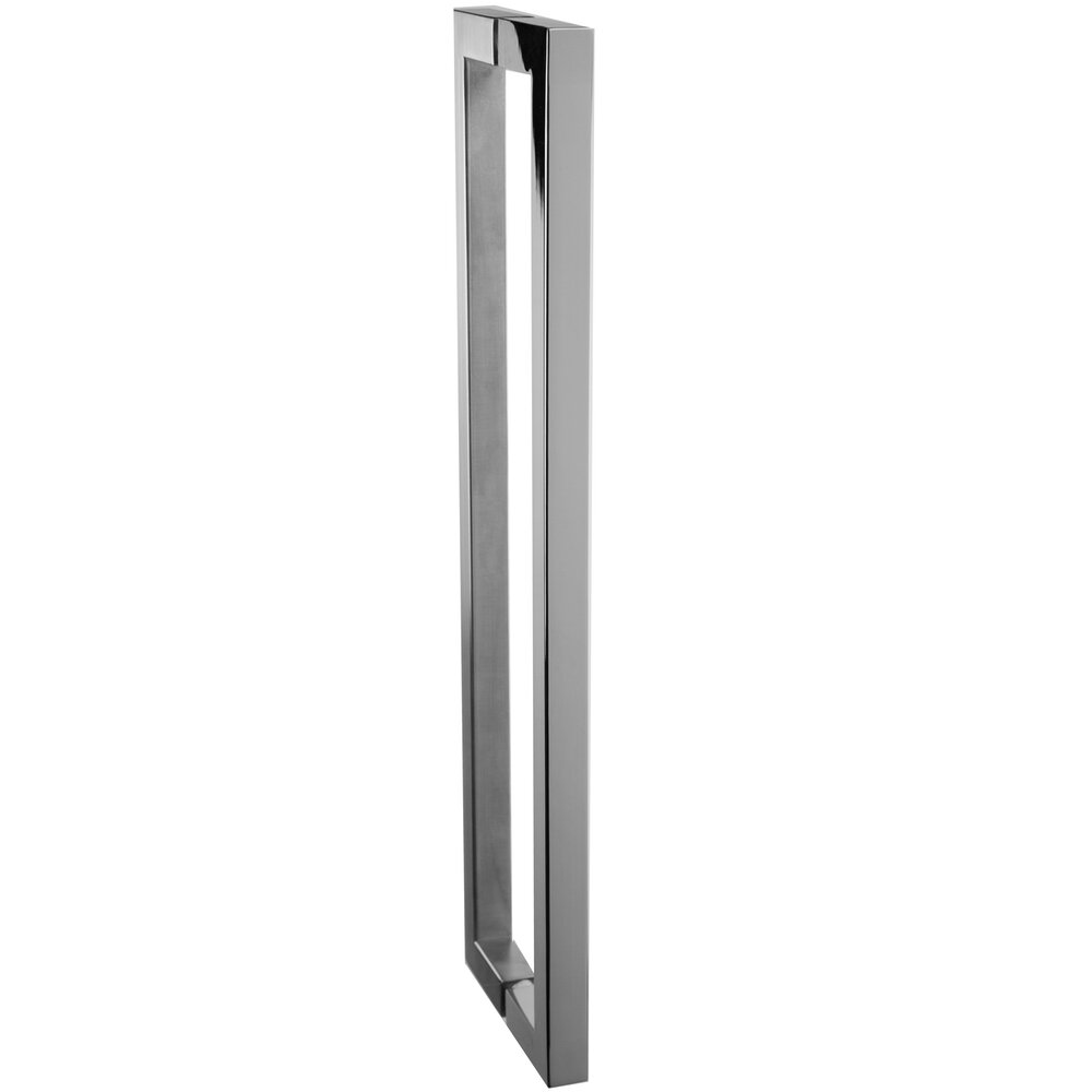 11 13/16" Centers Back to Back Squared End Appliance/Shower Door Pull in Polished Stainless Steel