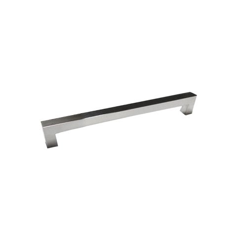 11 13/16" Centers Surface Mounted Squared End Oversized Door Pull in Polished Stainless Steel