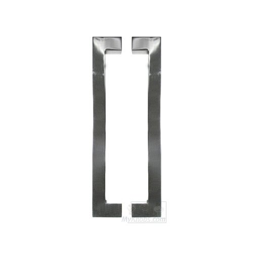 17 3/4" Centers Back to Back Squared End Appliance/Shower Door Pull in Polished Stainless Steel