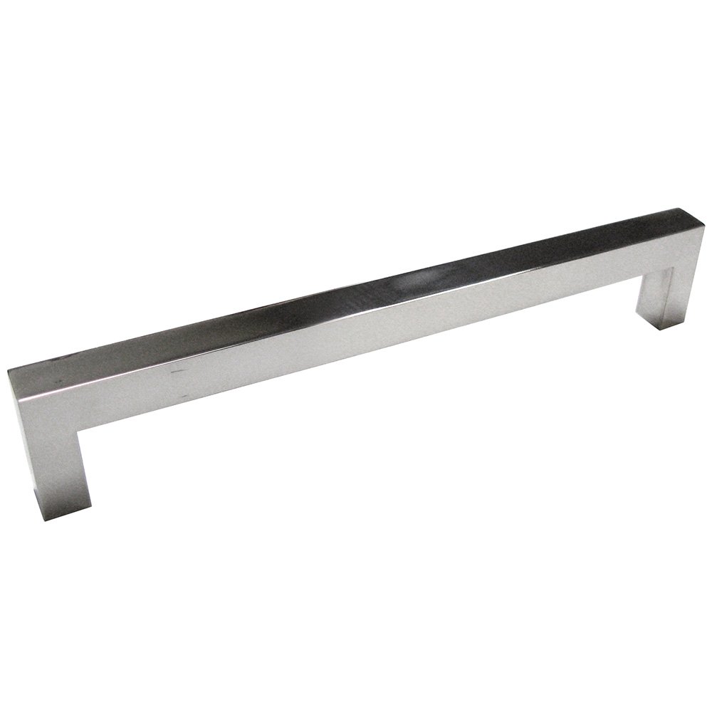 11 3/4" Centers Surface Mounted Squared End Oversized Door Pull in Polished Stainless Steel