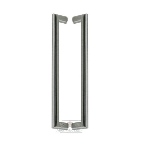 23 5/8" Centers Back to Back Tubular Appliance/Shower Door Pull in Satin Stainless Steel