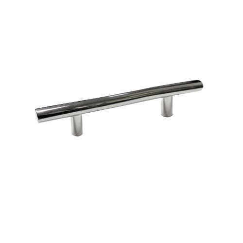 14 5/8" Centers Through Bolt European Bar Oversized/Shower Door Pull in Polished Stainless Steel
