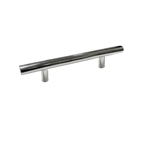 14 5/8" Centers Through Bolt European Bar Oversized/Shower Door Pull in Polished Stainless Steel