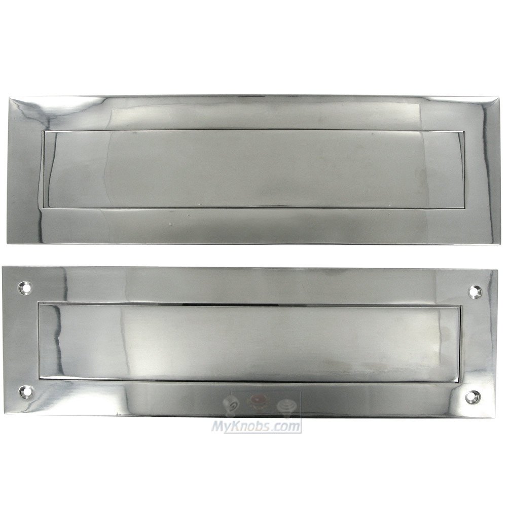 11 3/4" Mail Slot in Polished Stainless Steel