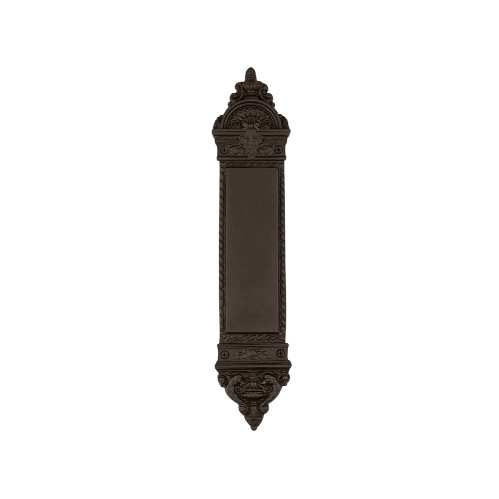 16 1/4" New Orleans Pushplate in Oil-Rubbed Bronze