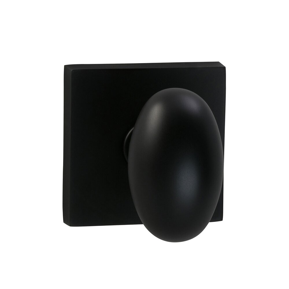 Double Dummy Egg Knob with Square Rose in Oil-Rubbed Bronze
