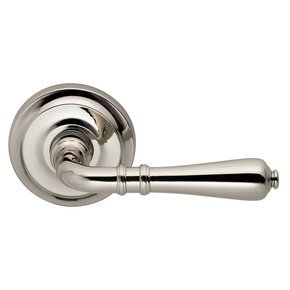 Single Dummy Traditions Right Handed Lever with Radial Rosette in Polished Nickel Lacquered