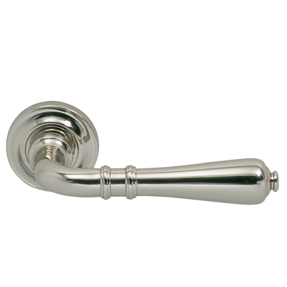 Single Dummy Traditions Traditions Lever with Small Radial Rosette in Polished Nickel Lacquered