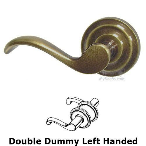 Double Dummy Spring Left Handed Lever with Radial Rosette in Shaded Bronze Lacquered