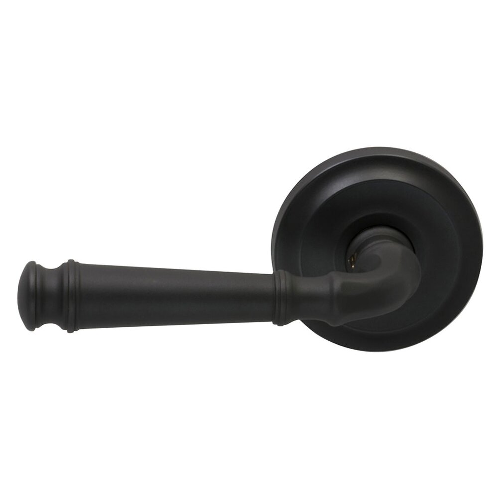 Double Dummy Traditions Left Handed Lever with Radial Rosette in Oil Rubbed Bronze Lacquered