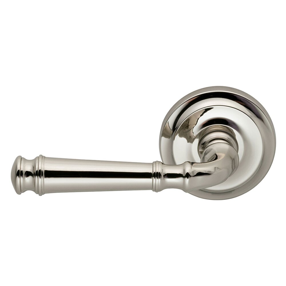Single Dummy Traditions Left Handed Lever with Radial Rosette in Polished Nickel Lacquered
