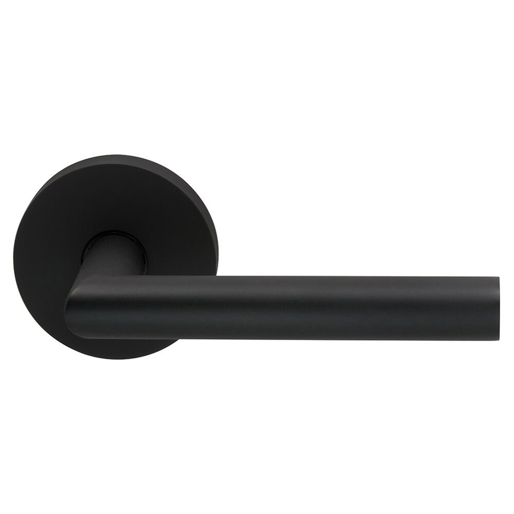 Passage Modern Lever with Modern Rose in Oil Rubbed Bronze Lacquered