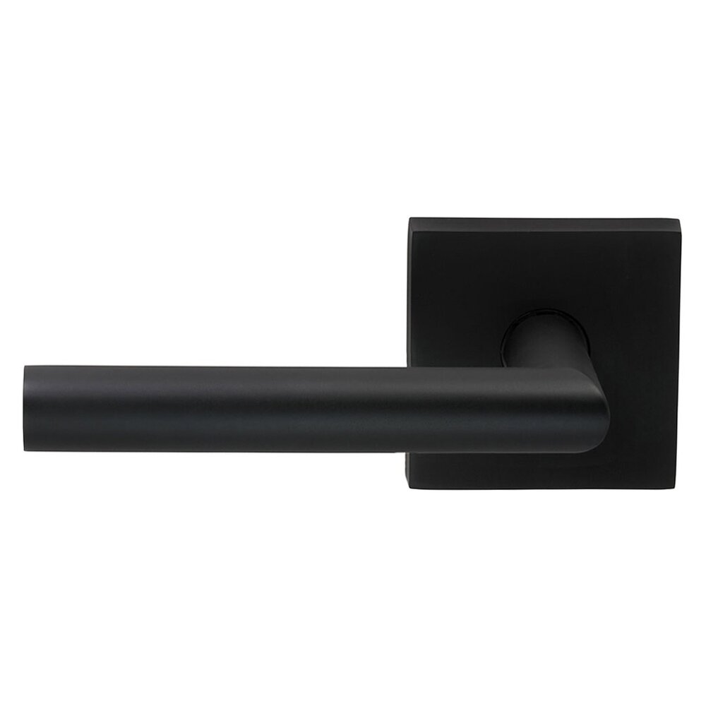 Double Dummy Modern Left-Handed Lever with Square Rose in Oil-Rubbed Bronze