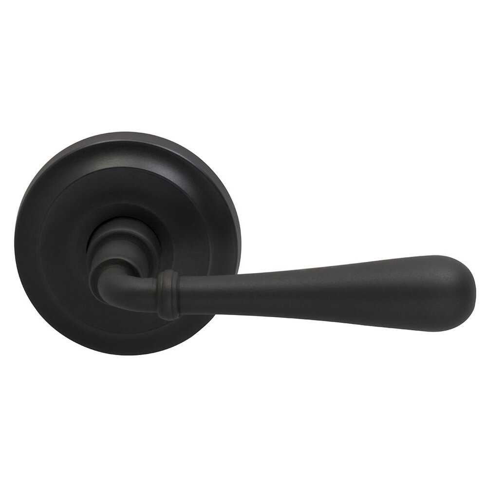 Double Dummy Traditions Right Handed Lever with Radial Rosette in Oil Rubbed Bronze Lacquered