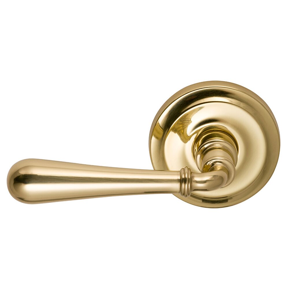 Double Dummy Traditions Left Handed Lever with Radial Rosette in Polished Brass Lacquered