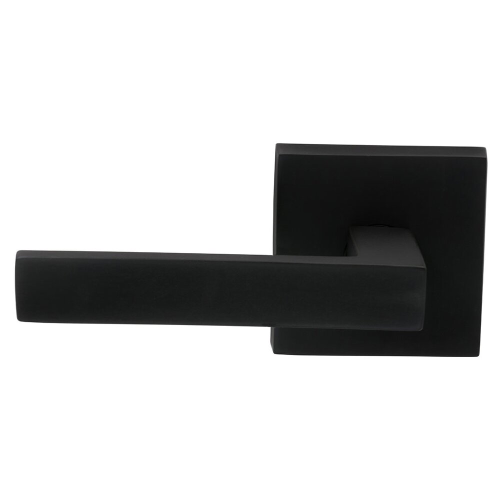 Double Dummy Square Left-Handed Lever with Square Rose in Oil-Rubbed Bronze
