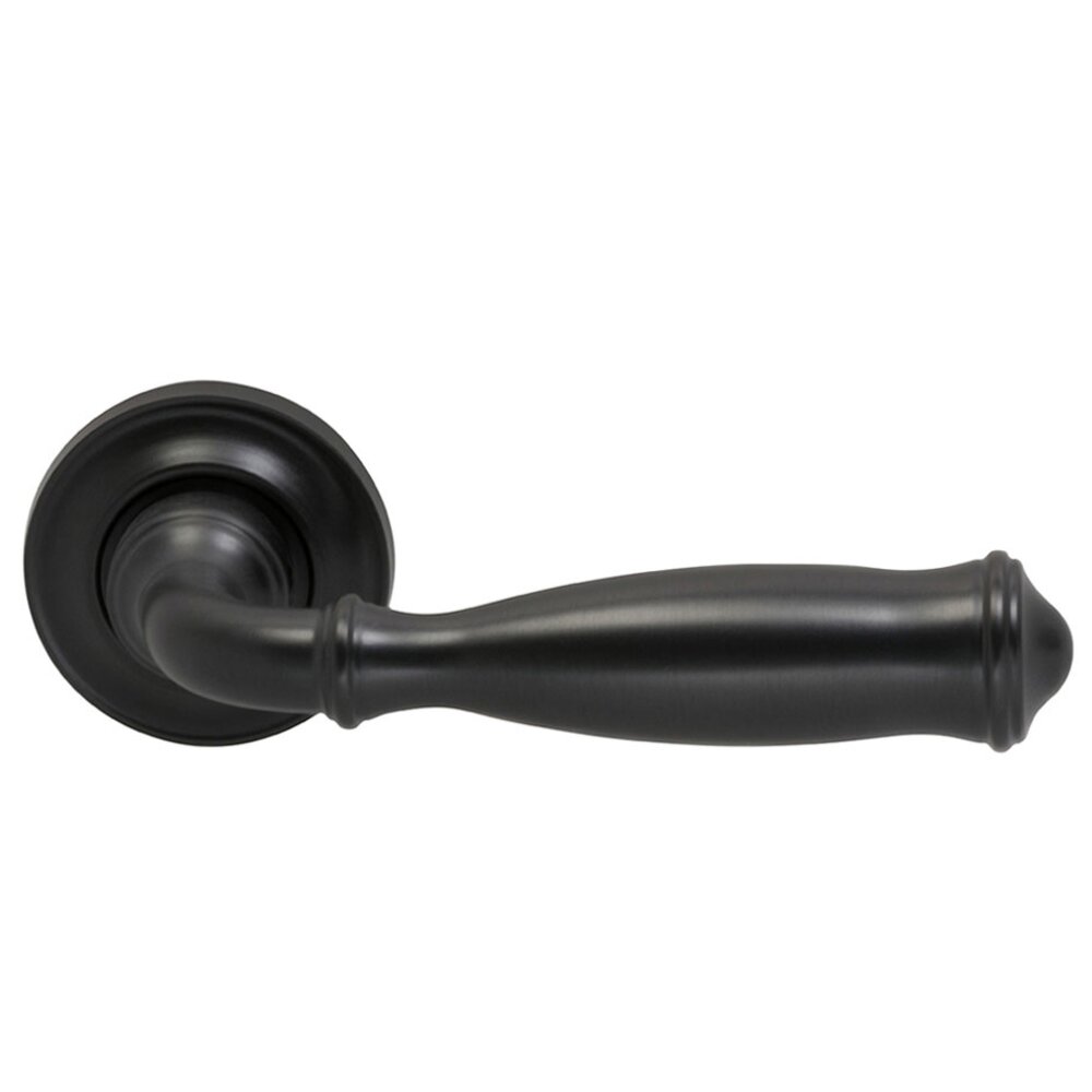 Passage Traditions Classic Lever with Small Radial Rosette in Oil Rubbed Bronze Lacquered