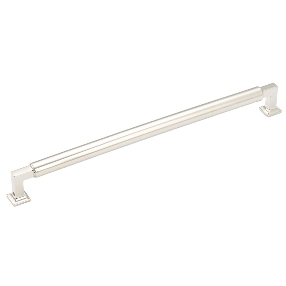 18" Centers Concealed Pull in Polished Nickel