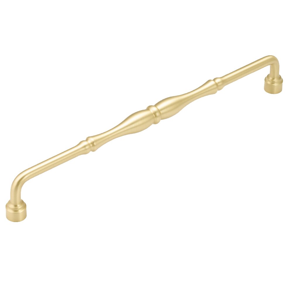 15" Centers Concealed Pull in Satin Brass