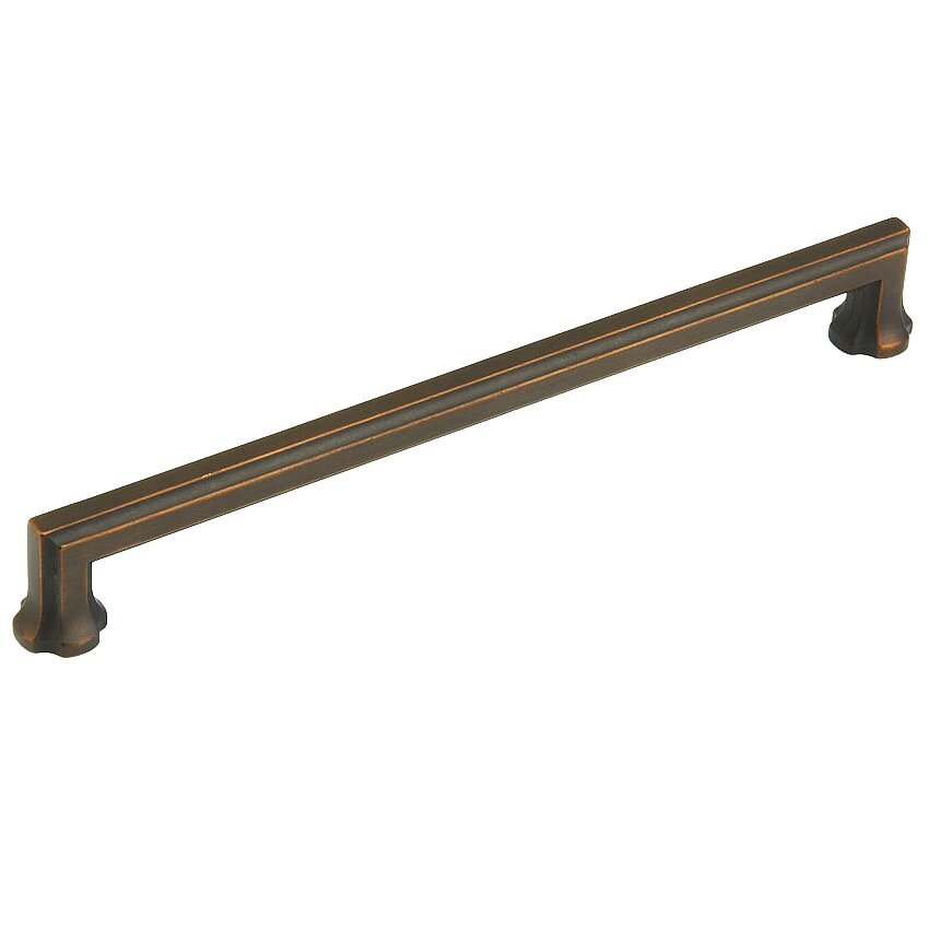 12" Centers Concealed Pull in Ancient Bronze