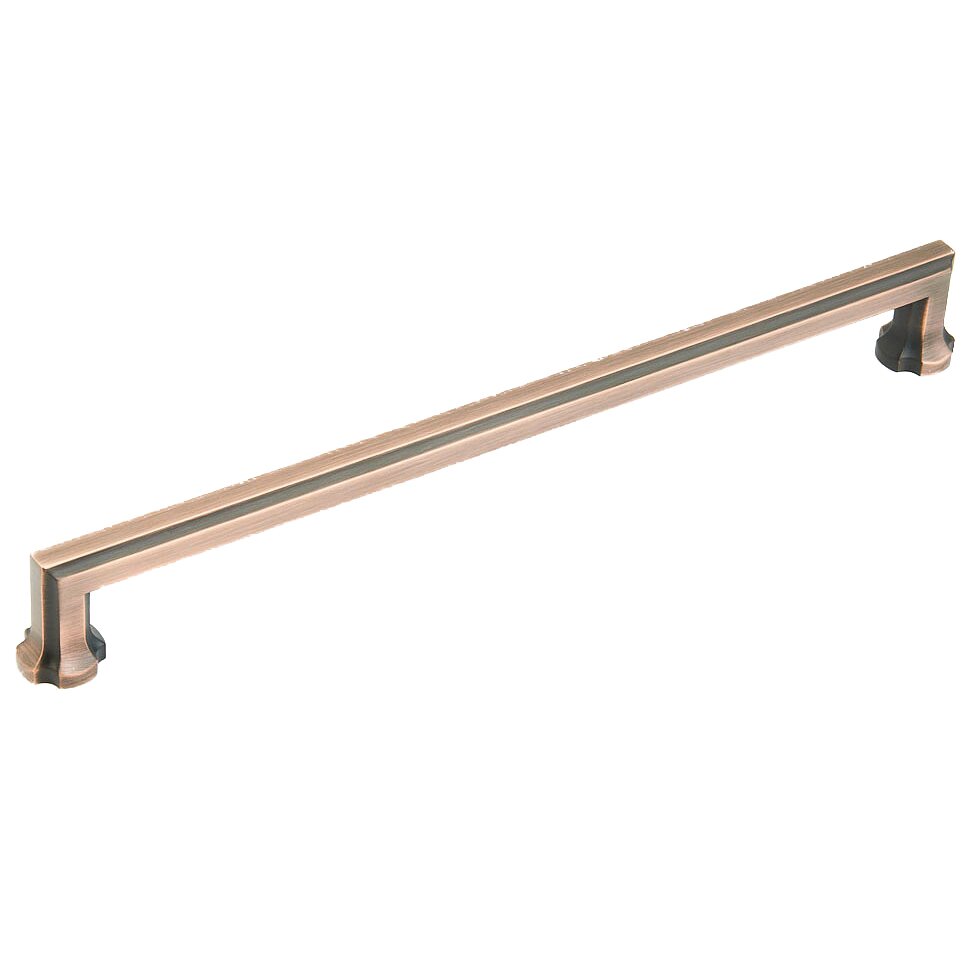 15" Centers Concealed Pull in Empire Bronze