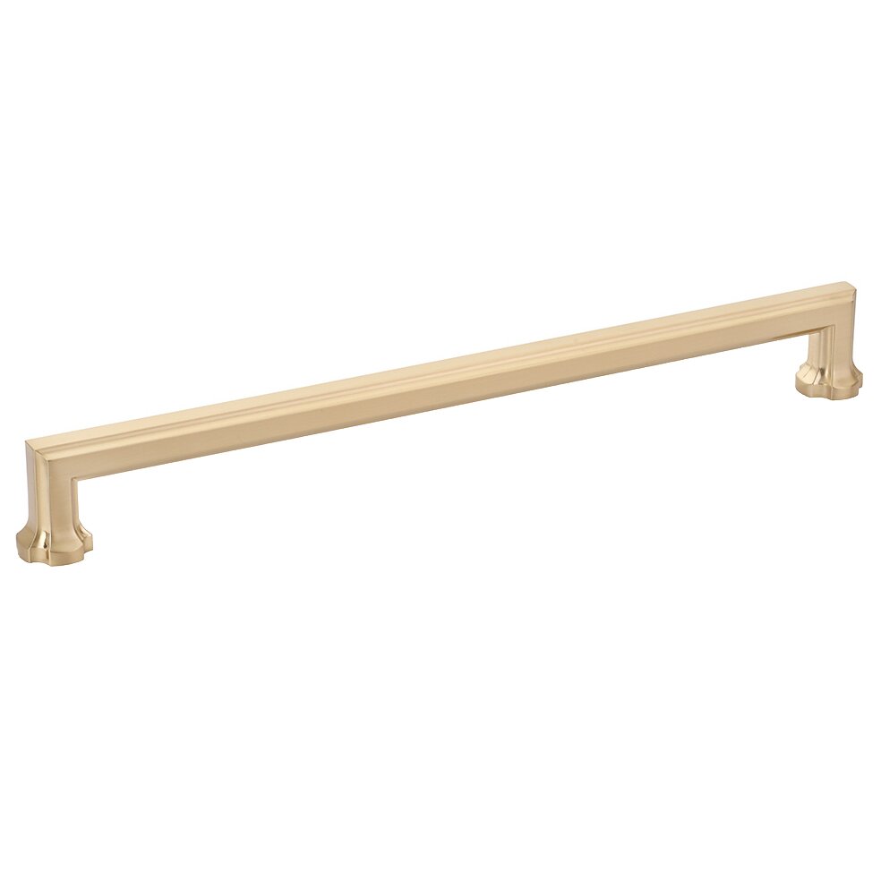 15" Centers Concealed Pull in Signature Satin Brass