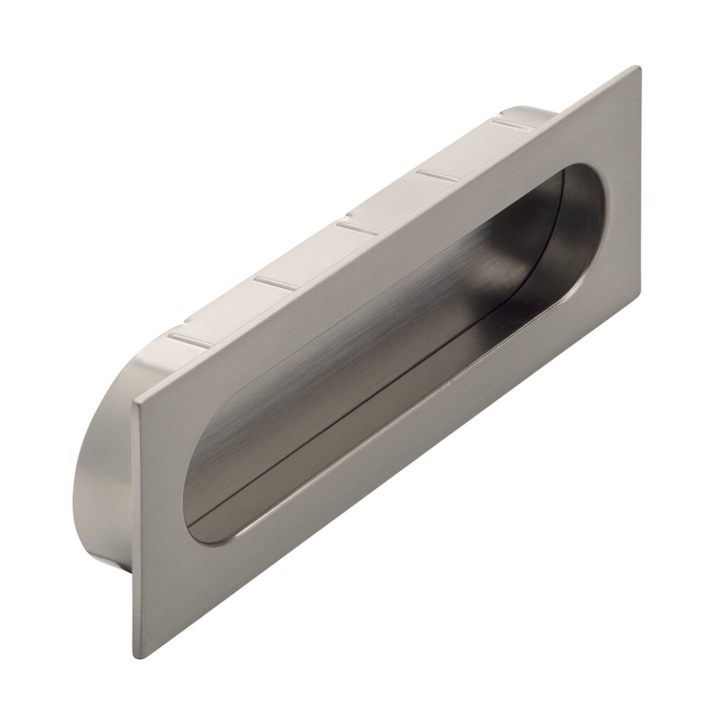 125 mm Long Recessed Pull in Stainless Steel Effect