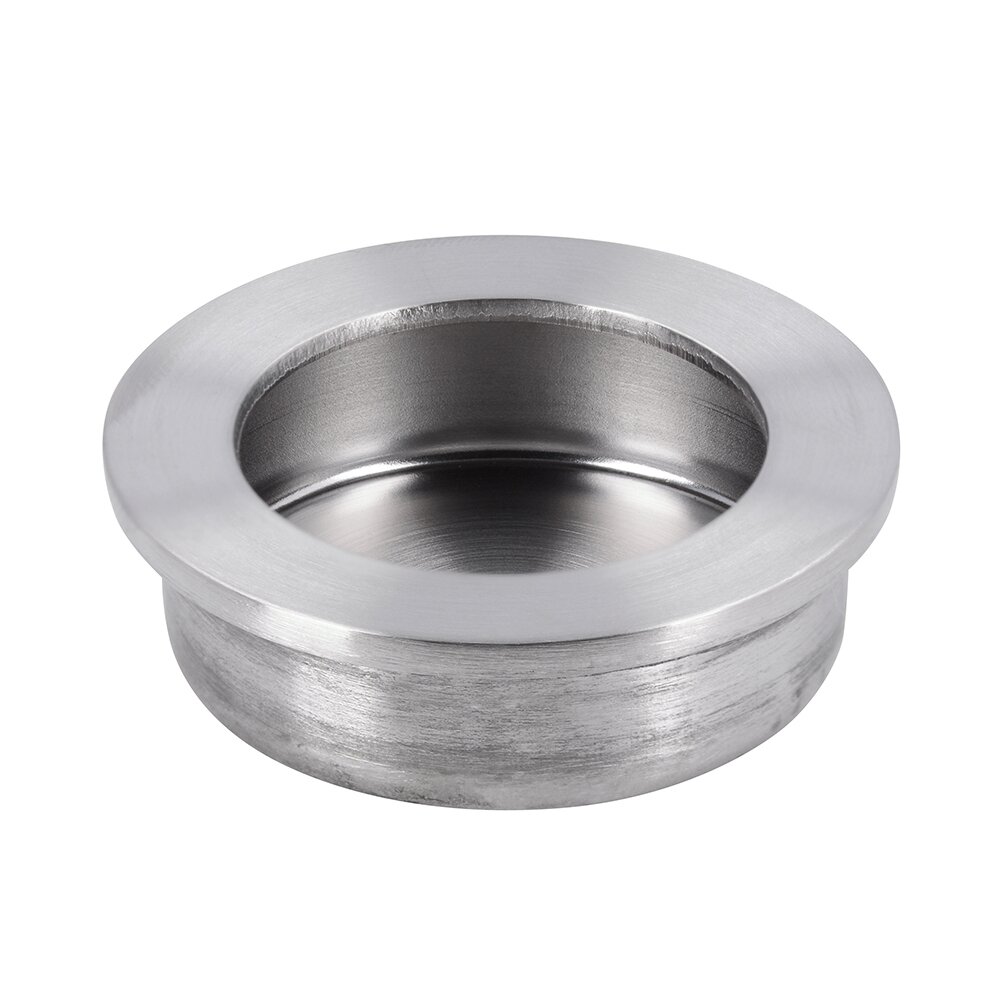 50 mm Long Recessed Pull in Stainless Steel