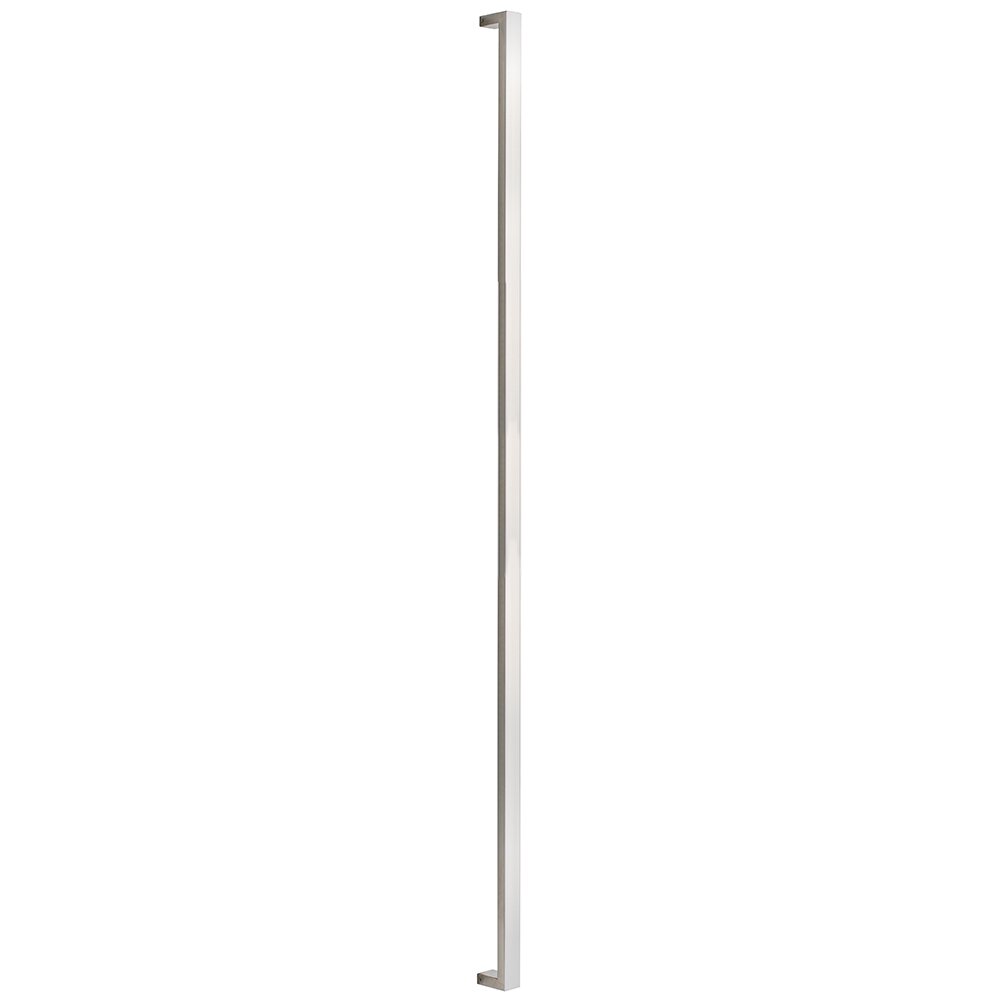 72" Centers Square Long Door Pull in Satin Stainless