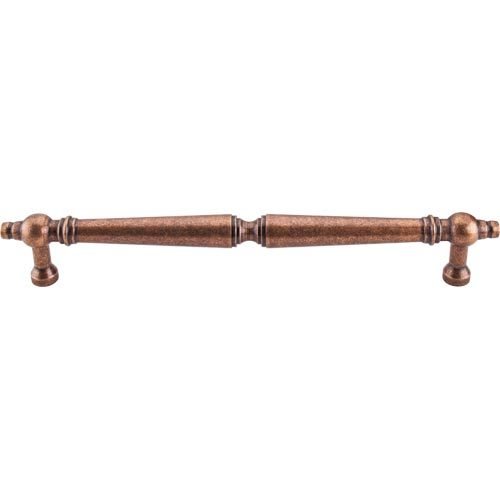 Oversized 12" Centers Door Pull in Old English Copper 14" O/A