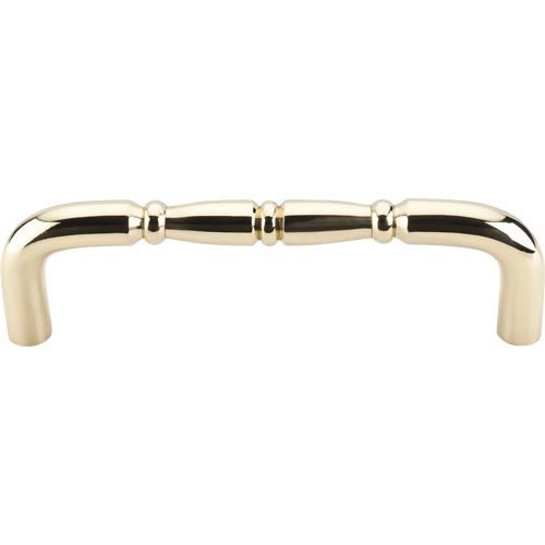 Oversized 8" Centers Door Pull in Polished Brass 8 3/4" O/A