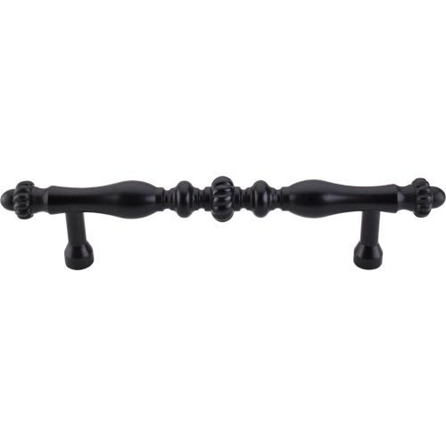 Melon Oversized 8" Centers Door Pull in Patine Black 12" O/A