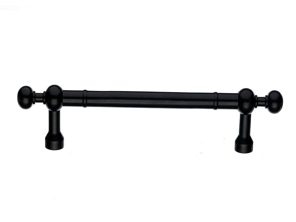 Oversized 18" Centers Door Pull in Patine Black 21 5/32" O/A