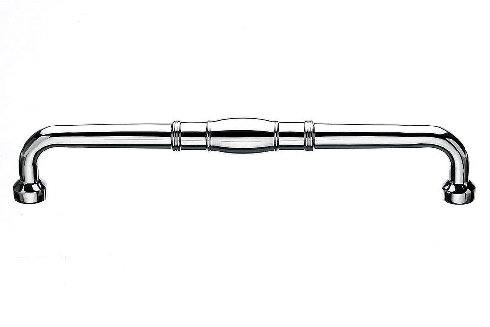 Oversized 18" Centers Door Pull in Polished Chrome 19" O/A