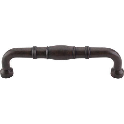 Oversized 8" Centers Door Pull in Patine Rouge 9" O/A