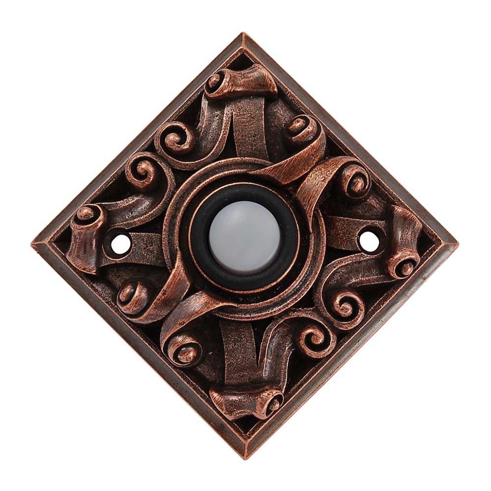 Diamond Sforza Ornate Design in Antique Copper