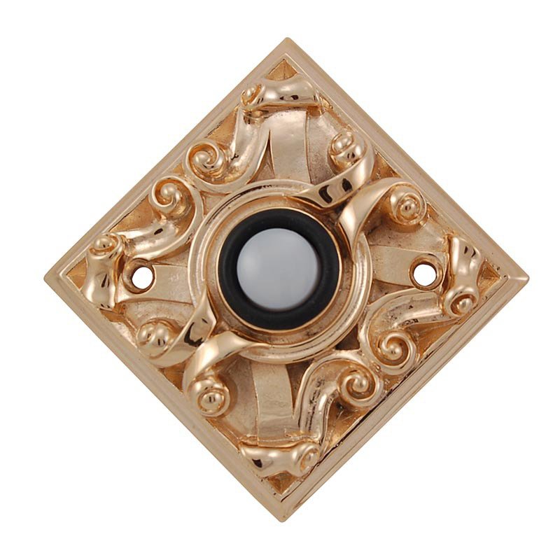 Diamond Sforza Ornate Design in Polished Gold