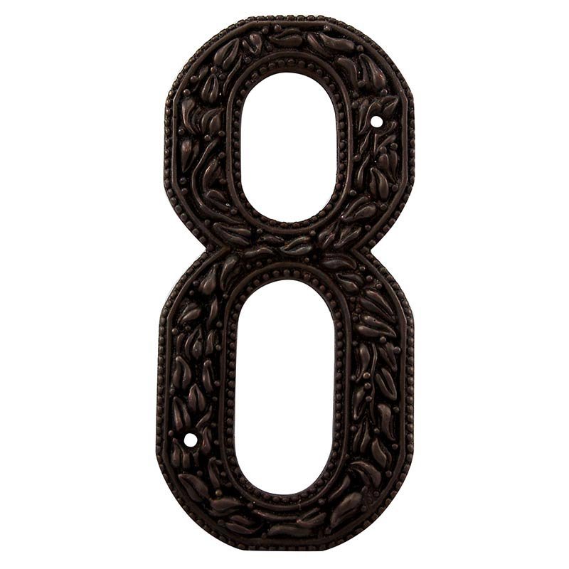 8 Number in Oil Rubbed Bronze