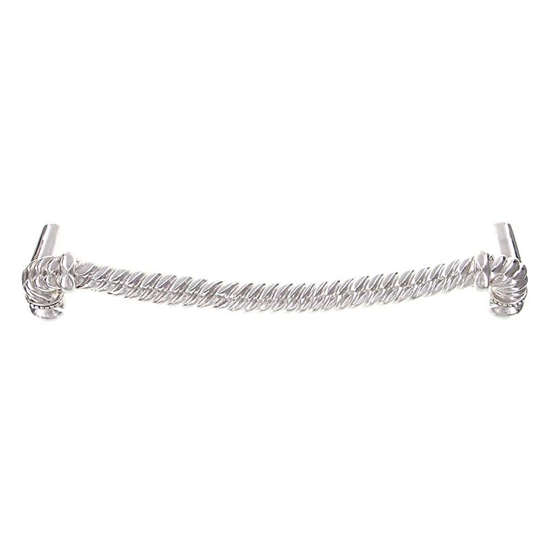 12" Centers Rope Oversized Pull in Polished Nickel