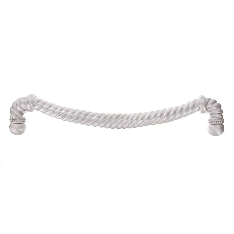 12" Centers Rope Oversized Pull in Satin Nickel